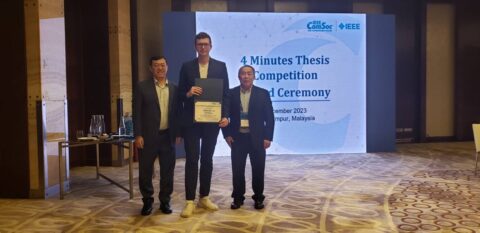 Zum Artikel "Nikita Shanin ranked 2nd in Four-Minute-Thesis (4MT) Competition of the IEEE Communications Society"